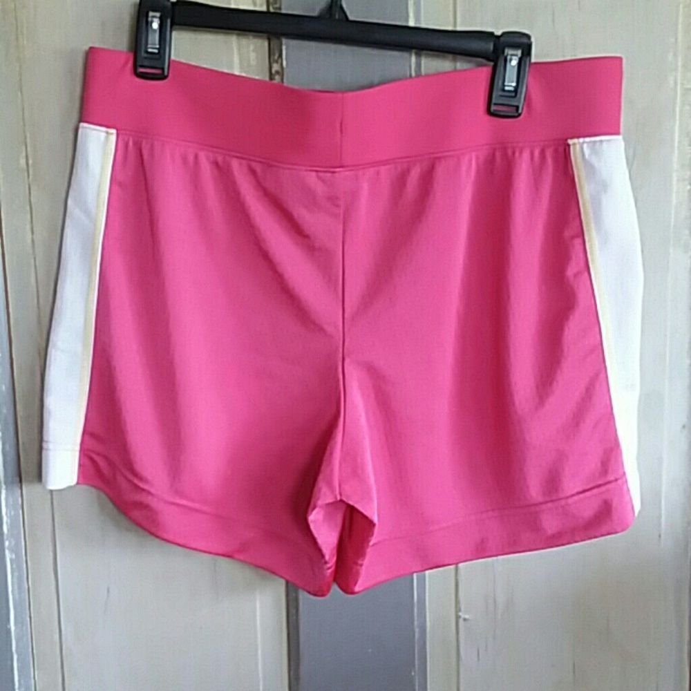 Pink and white Nike Athletic Shorts - Picture 3 of 6